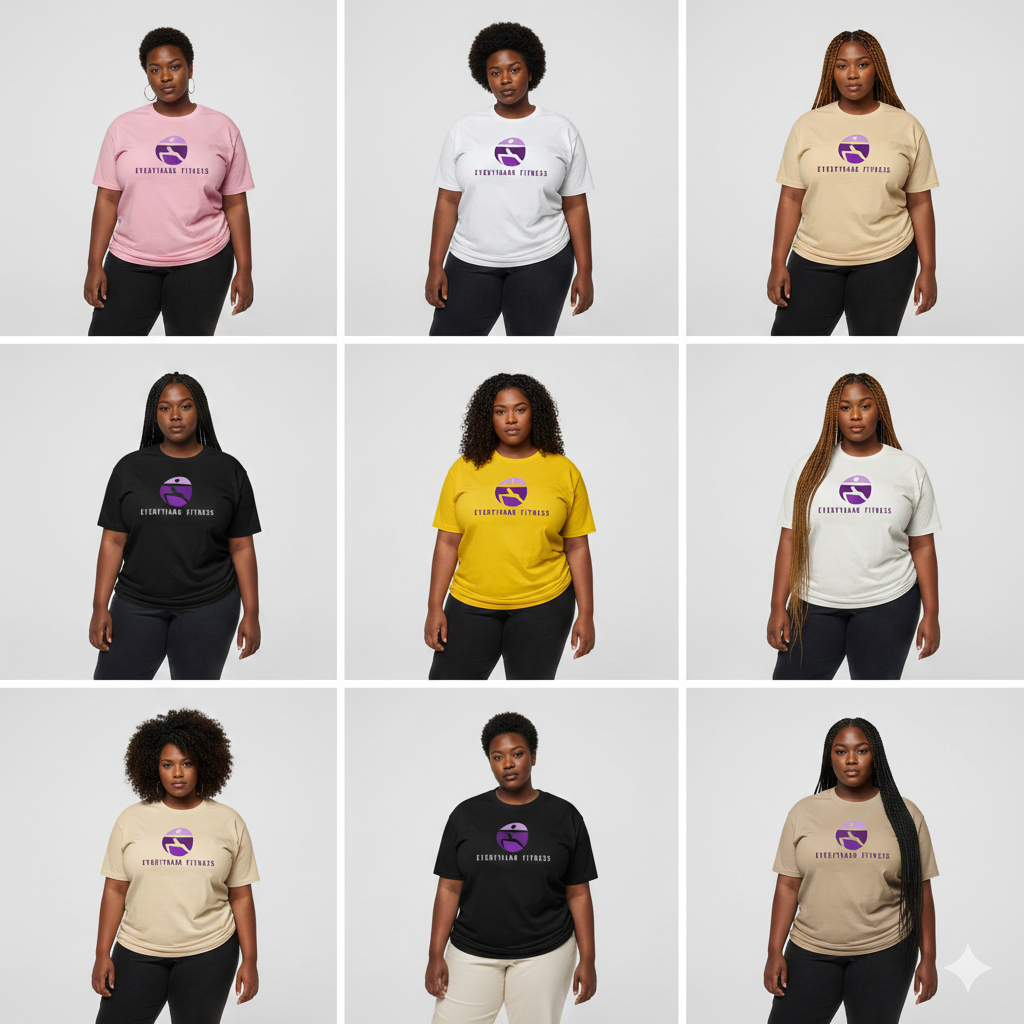 Everythang Fitness Loose Fit Cotton T-Shirts